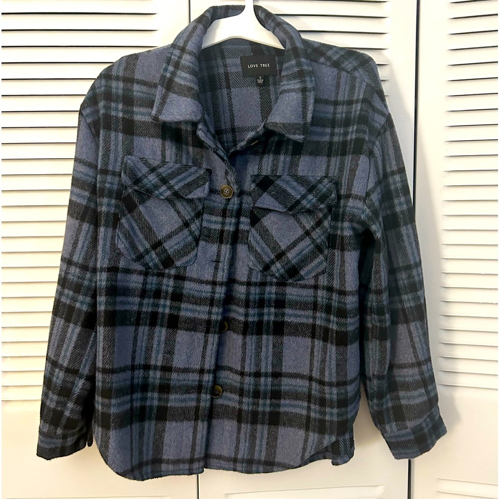 Flannel button down shirt